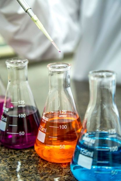 Scientist working in a lab